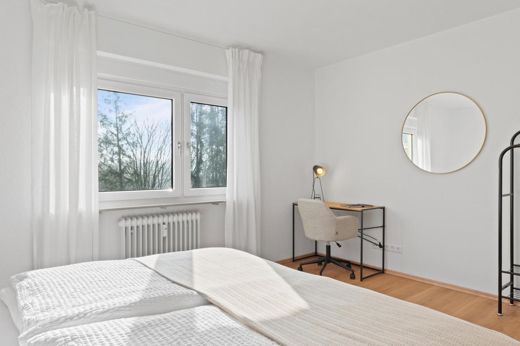 Apartment Roomfall Am Kurpark Mit Blick Ins Gruene-parkplatz-waschmaschine-kueche-wifi Bad Rappenau